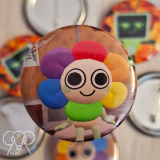 Dandy Dandy's World | Button Pin