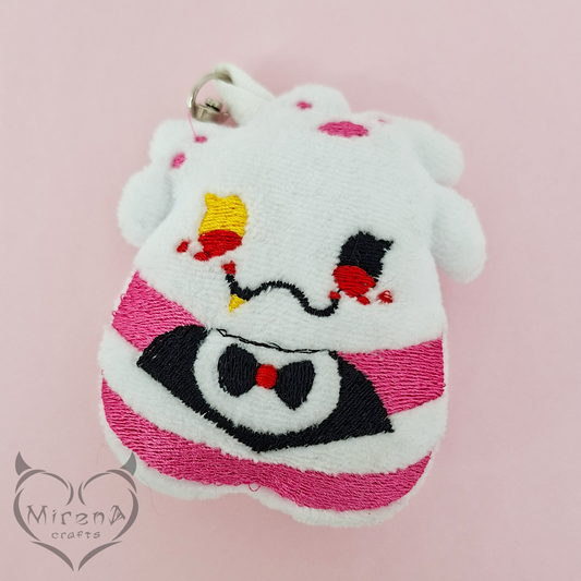 Angel Dust Hazbin Hotel | Plush Keychain