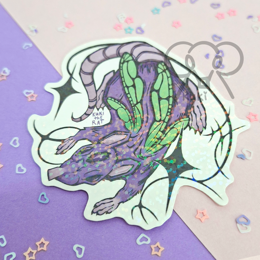Rat | Holo Sticker