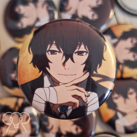 Dazai Bungo Stray Dogs | Button Pin