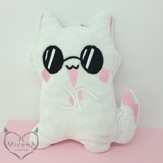 Gojo Cat Jujutsu Kaisen | Plush Keychain