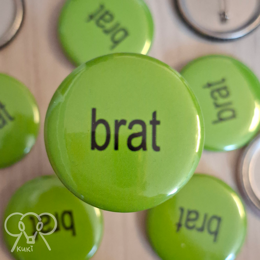 Charli XCX Brat | Button Pin