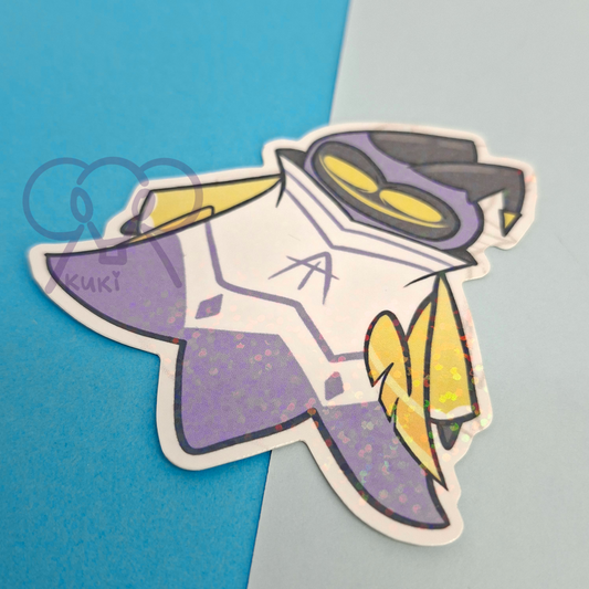Adam Hazbin Hotel | Holo Sticker
