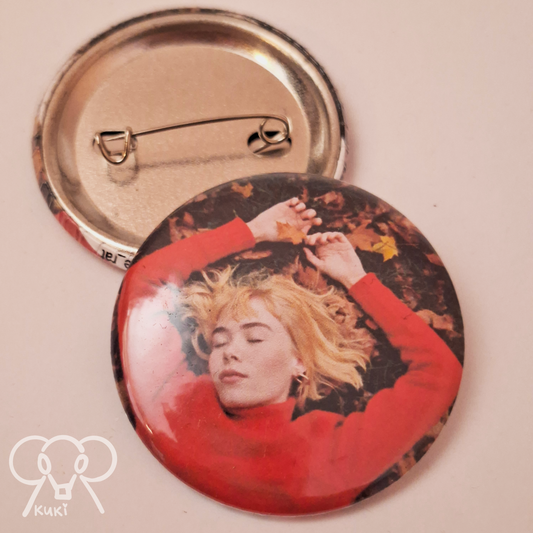 Girl In Red | Button Pin