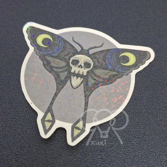 Death Moth  | Holo Sticker