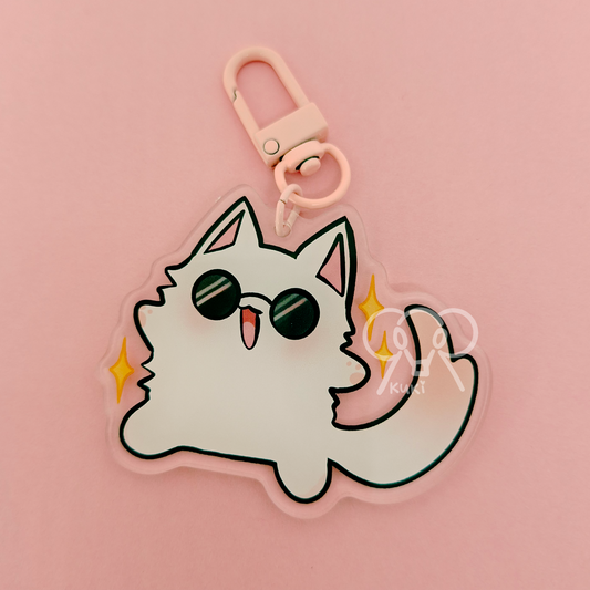 Gojo Cat Jujutsu Kaisen | Acrylic Keychain