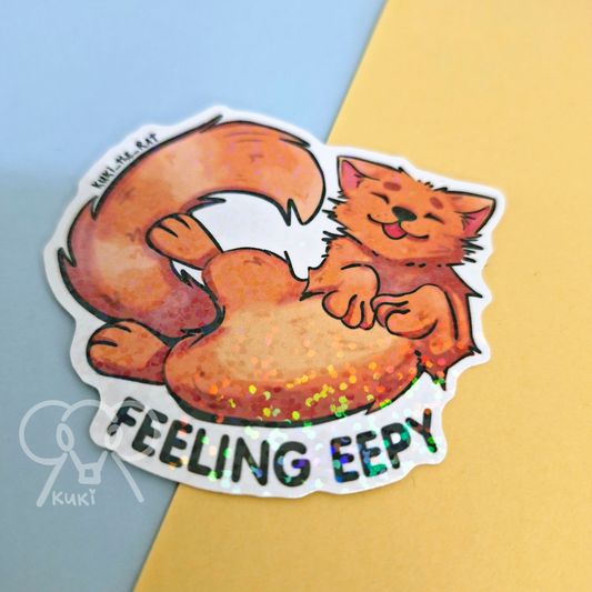 Feeling Eepy | Holo Sticker