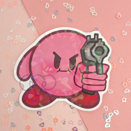 Kirby | Holo Sticker