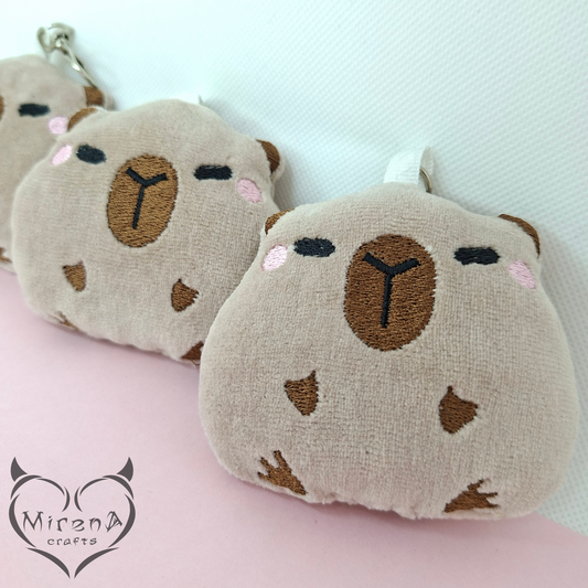Capybara | Plush Keychain
