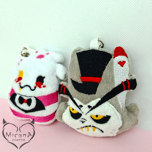 Husk Hazbin Hotel | Plush Keychain