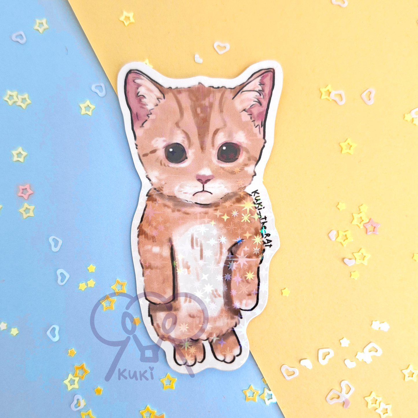 El Gato Cat | Holo Sticker