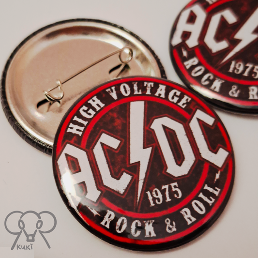 AC/DC | Button Pin