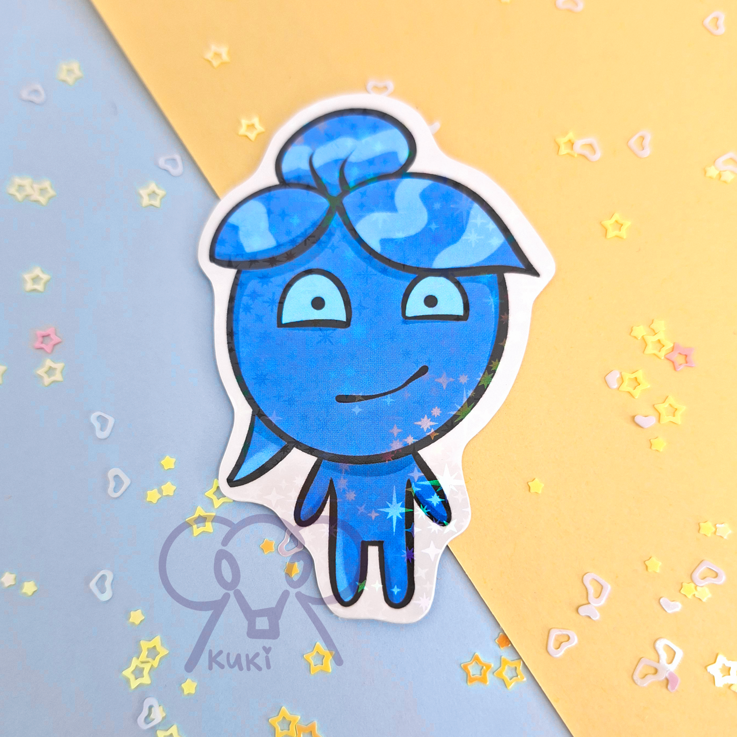 Fire Boy and Water Girl | Holo Sticker