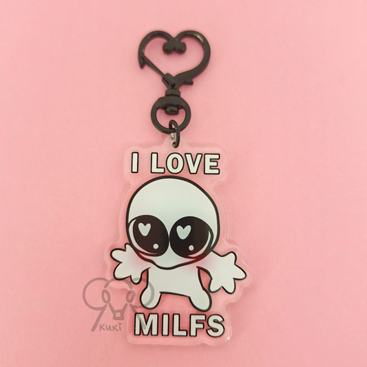 I love Milfs | Acrylic Keychain