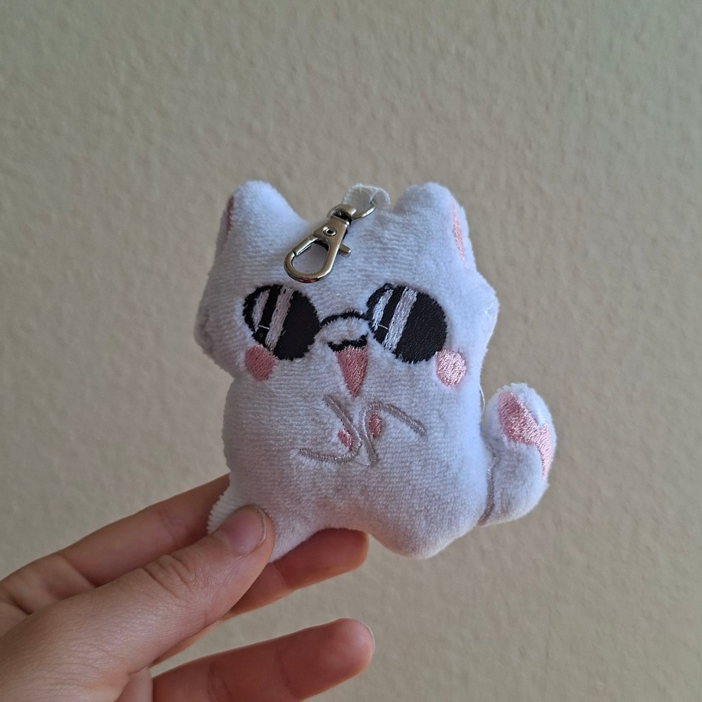 Gojo Cat Jujutsu Kaisen | Plush Keychain